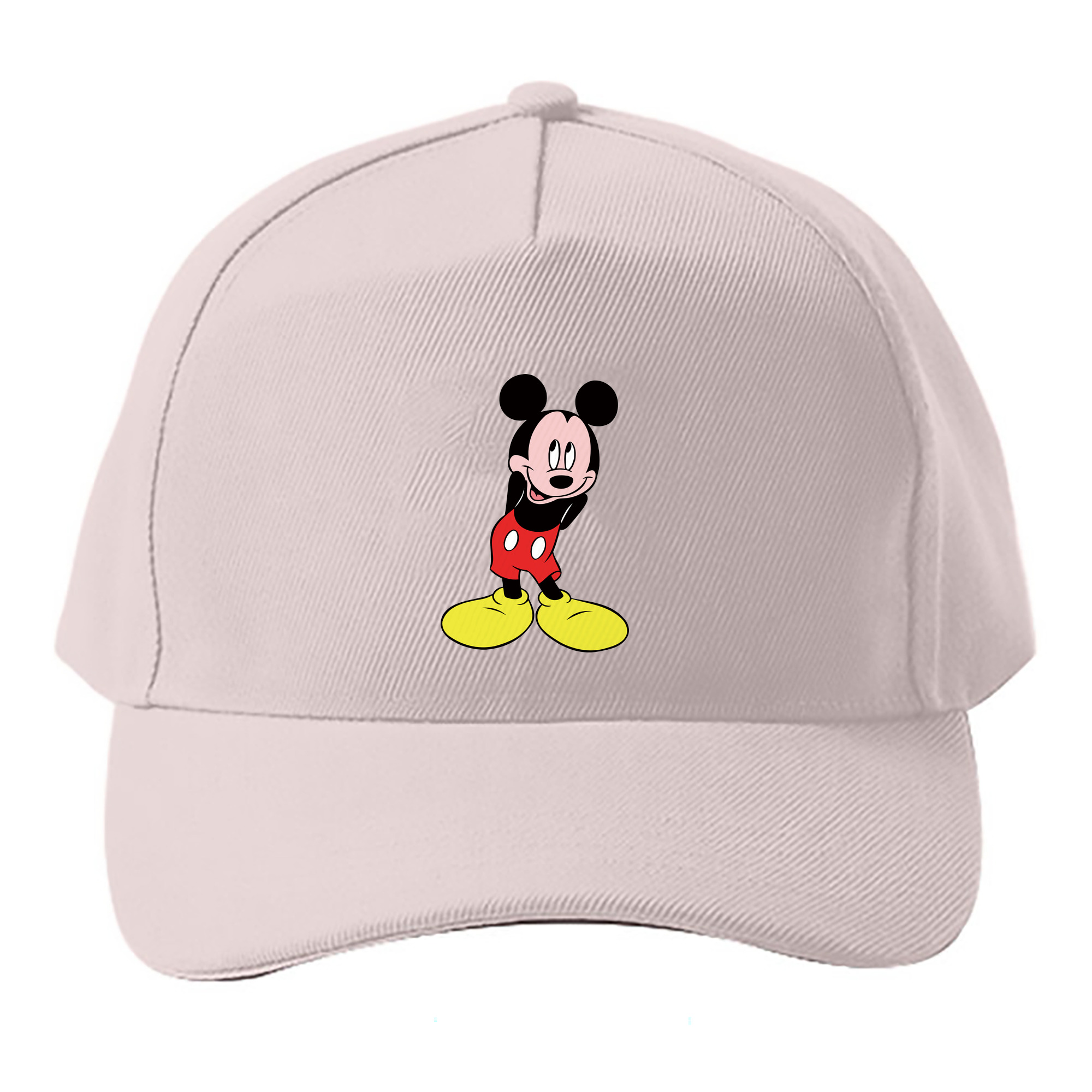 （画像用） ミッキーマウス Mickey Mouse ベースボールキャップ 綿100％ 男女兼用 帽子 スポーツ